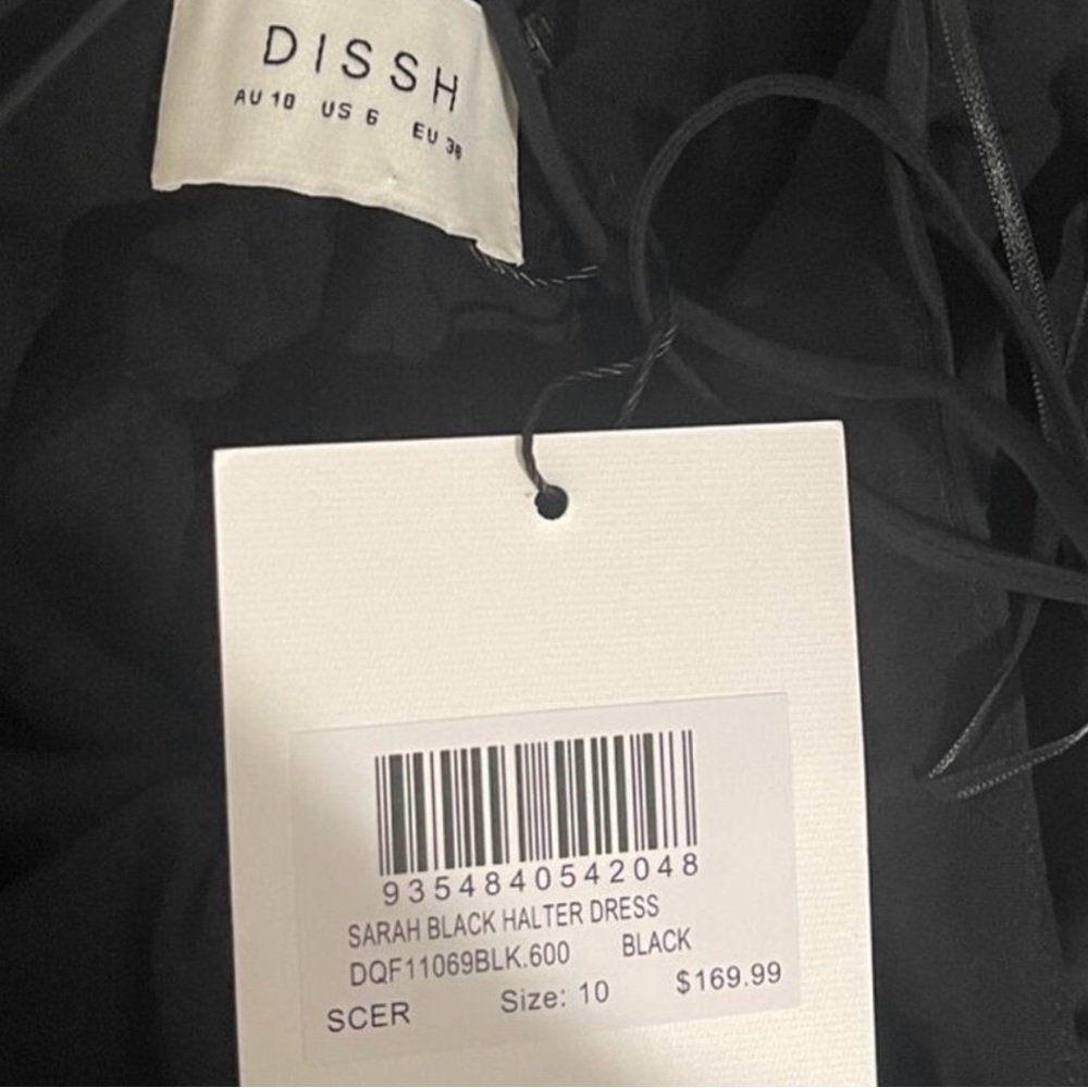 NWT | Dissh The Sarah Halter Maxi Dress in BlackUS Size 6 - Picture 6 of 13